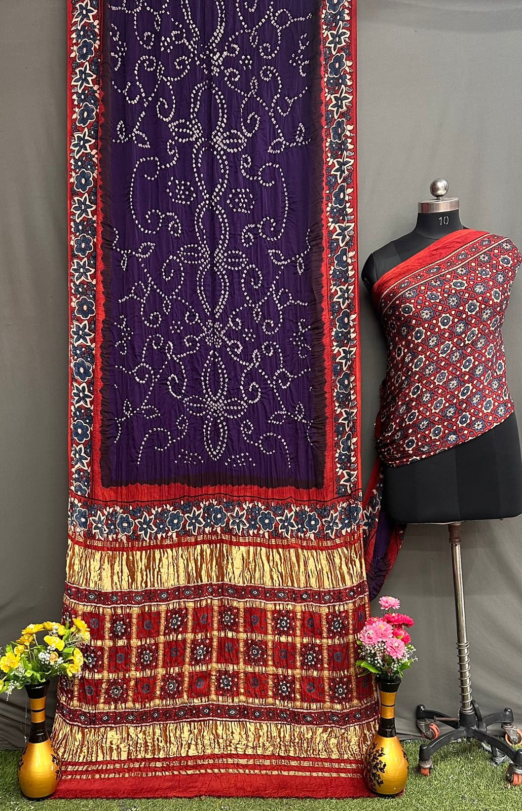 Ghatchola Bandhani Sarees