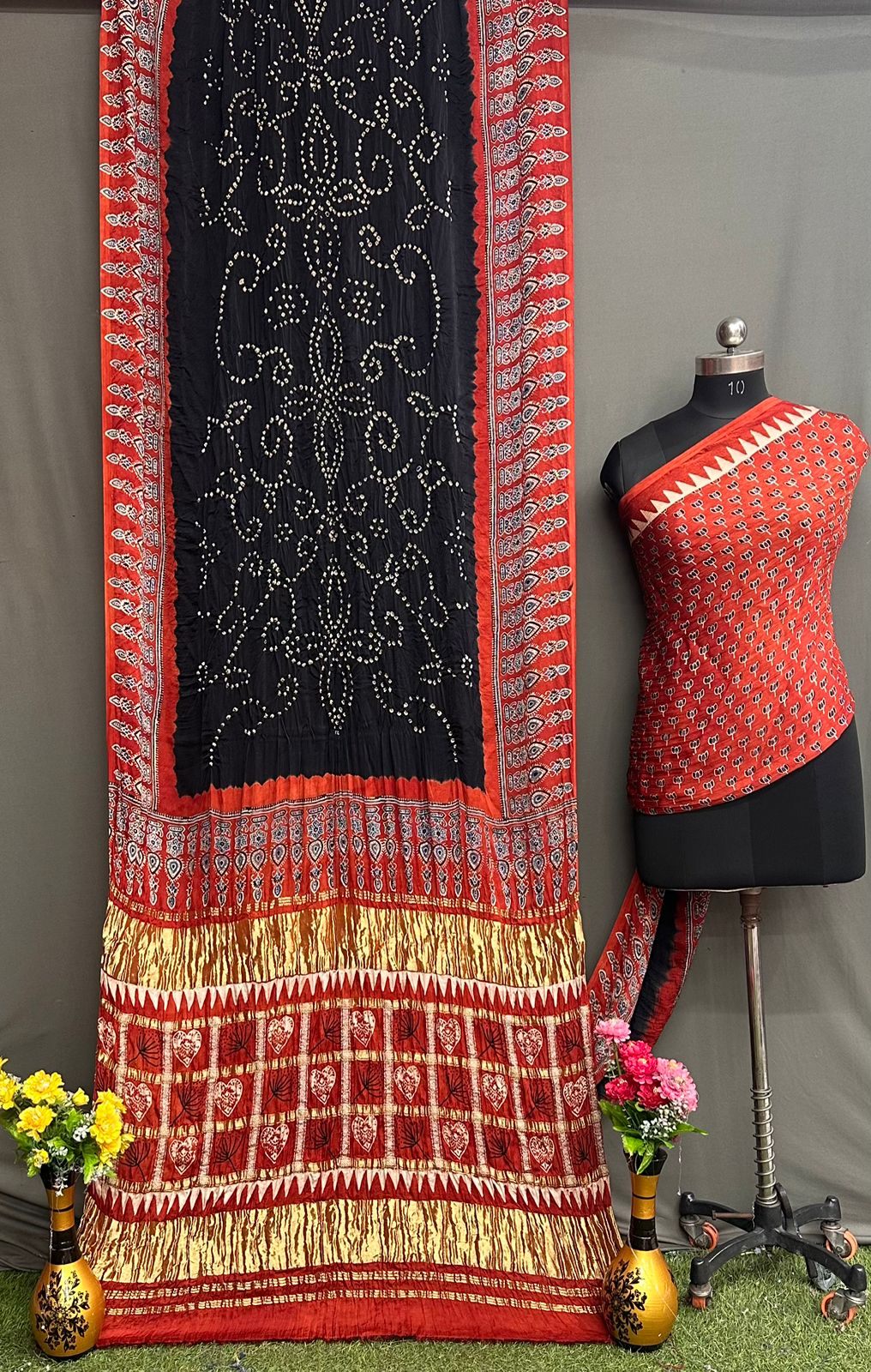 Ghatchola Bandhani Sarees