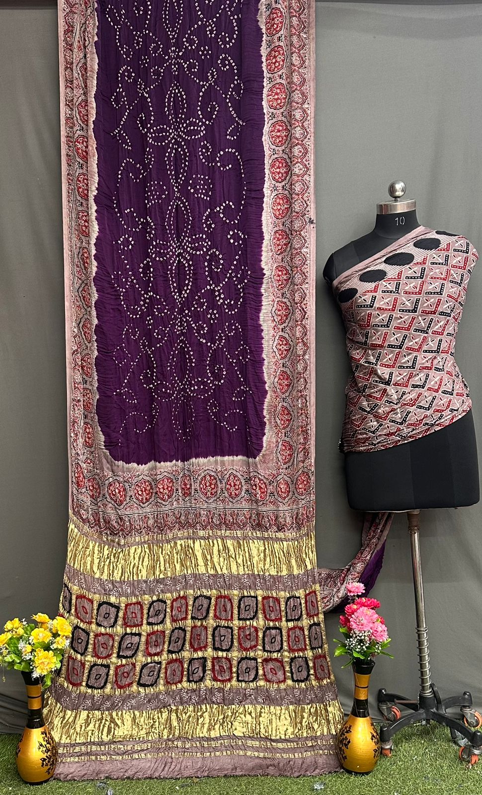 Ghatchola Bandhani Sarees