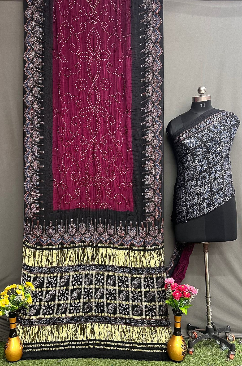 Ghatchola Bandhani Sarees