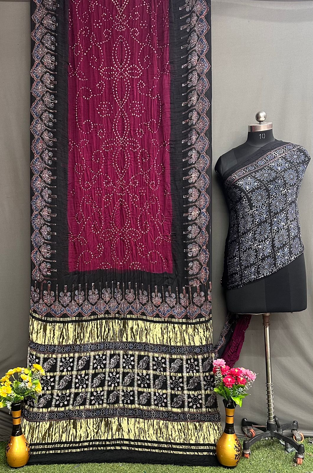 Ghatchola Bandhani Sarees